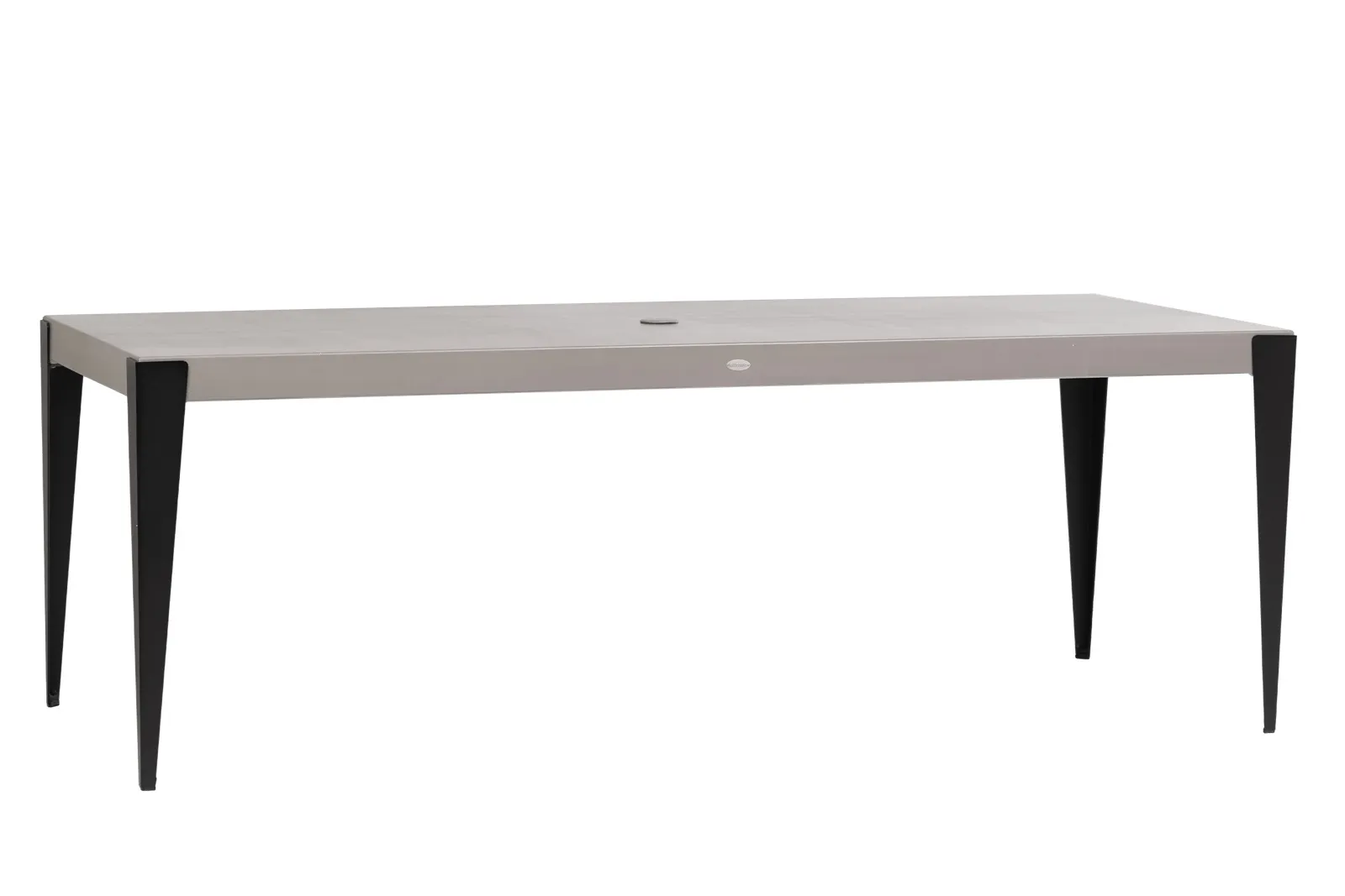 Genval 84.5″x38″ Dining Table w/Umbrella Hole