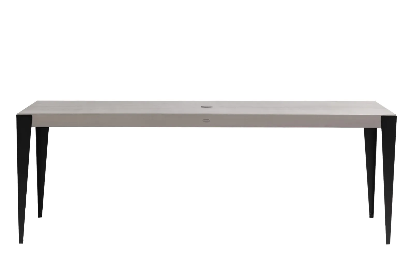 Genval 84.5″x38″ Dining Table w/Umbrella Hole thumbnail 2