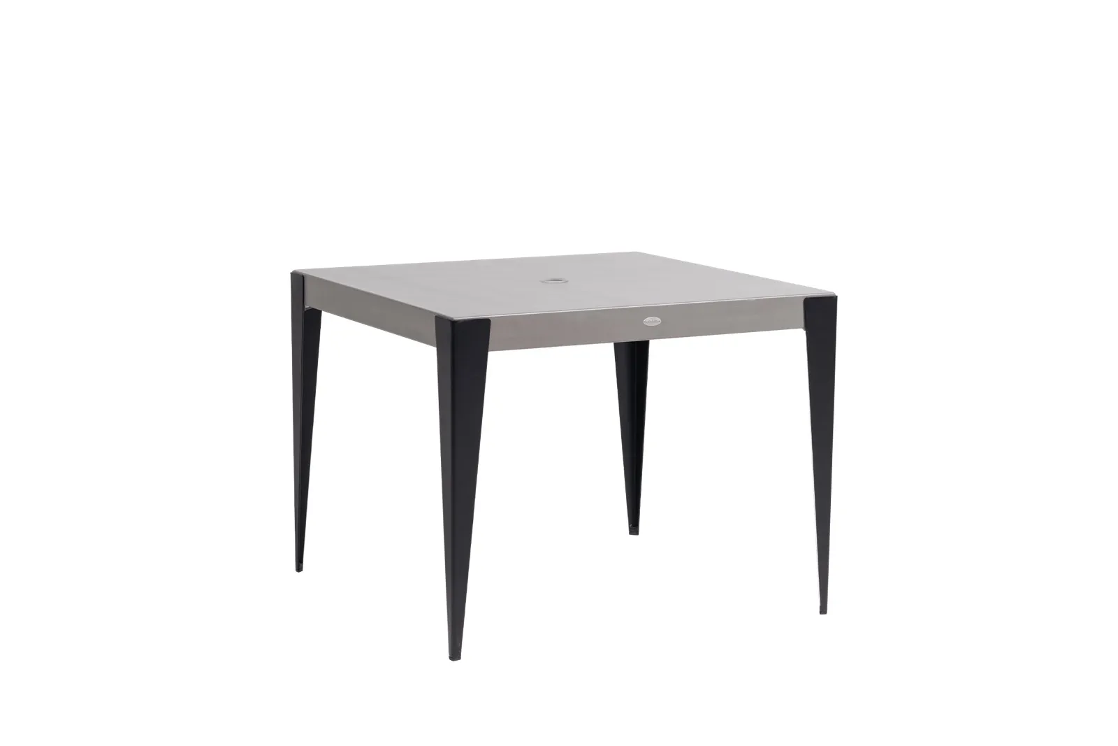 Genval 38″ Square Dining Table w/Umbrella Hole