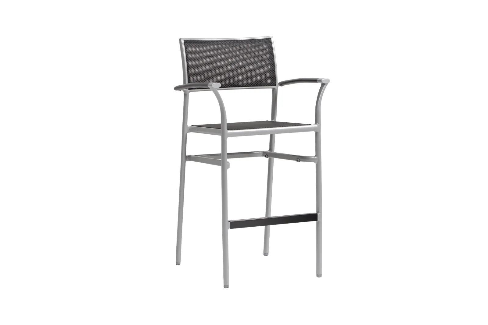 New Roma (Sling) Bar Chair w/Aluminum Arm (Stackable)