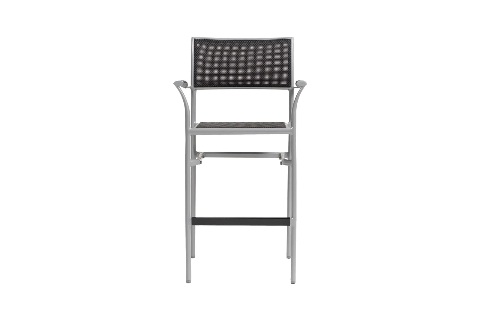 New Roma (Sling) Bar Chair w/Aluminum Arm (Stackable) thumbnail 2
