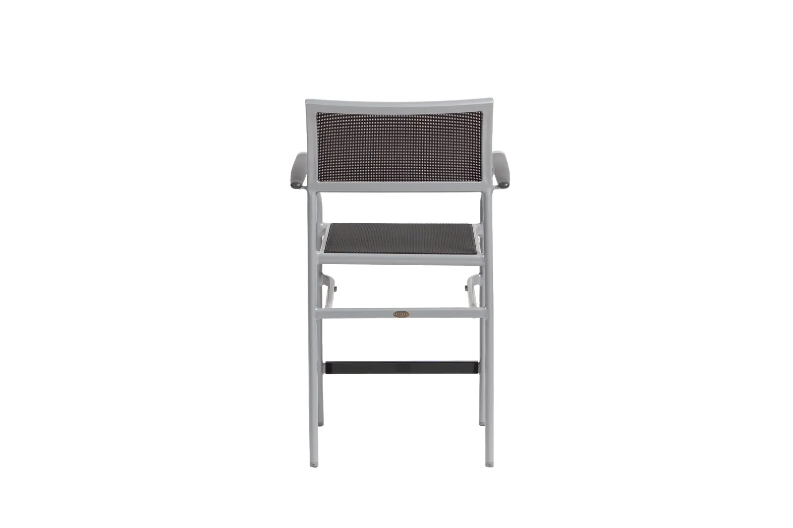 New Roma (Sling) Counter Chair w/Aluminum Arm (Stackable) thumbnail 4