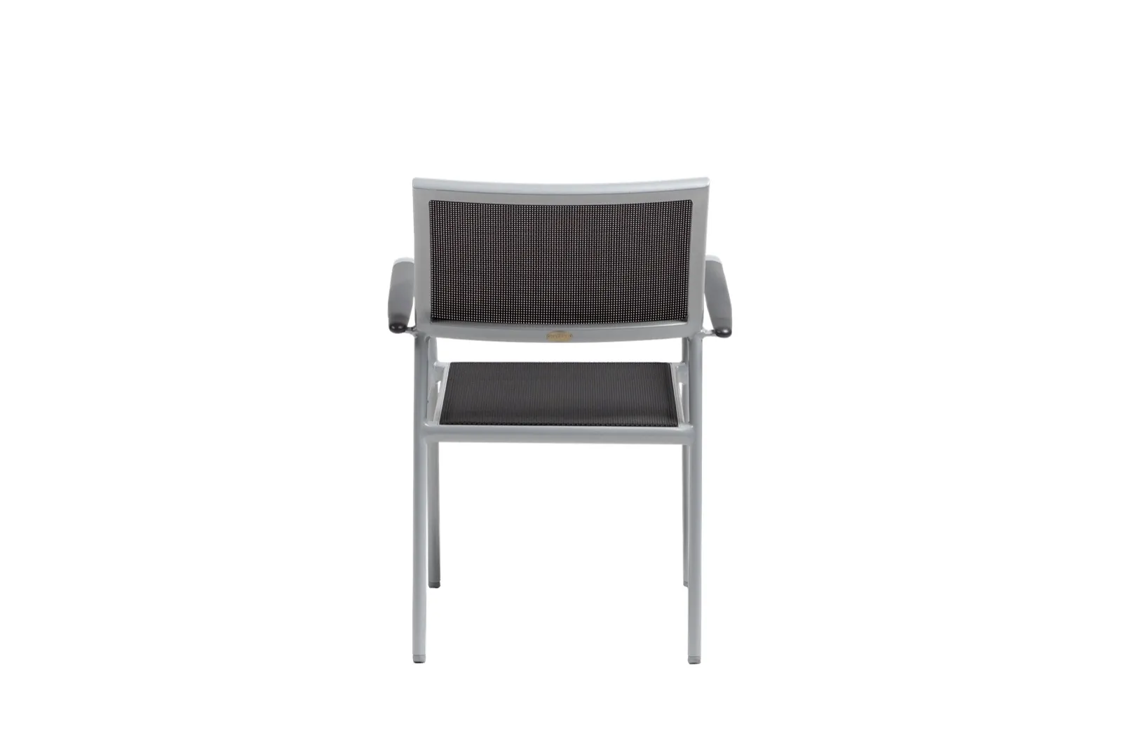 New Roma (Sling) Stacking Arm Chair w/Aluminium Arm thumbnail 4